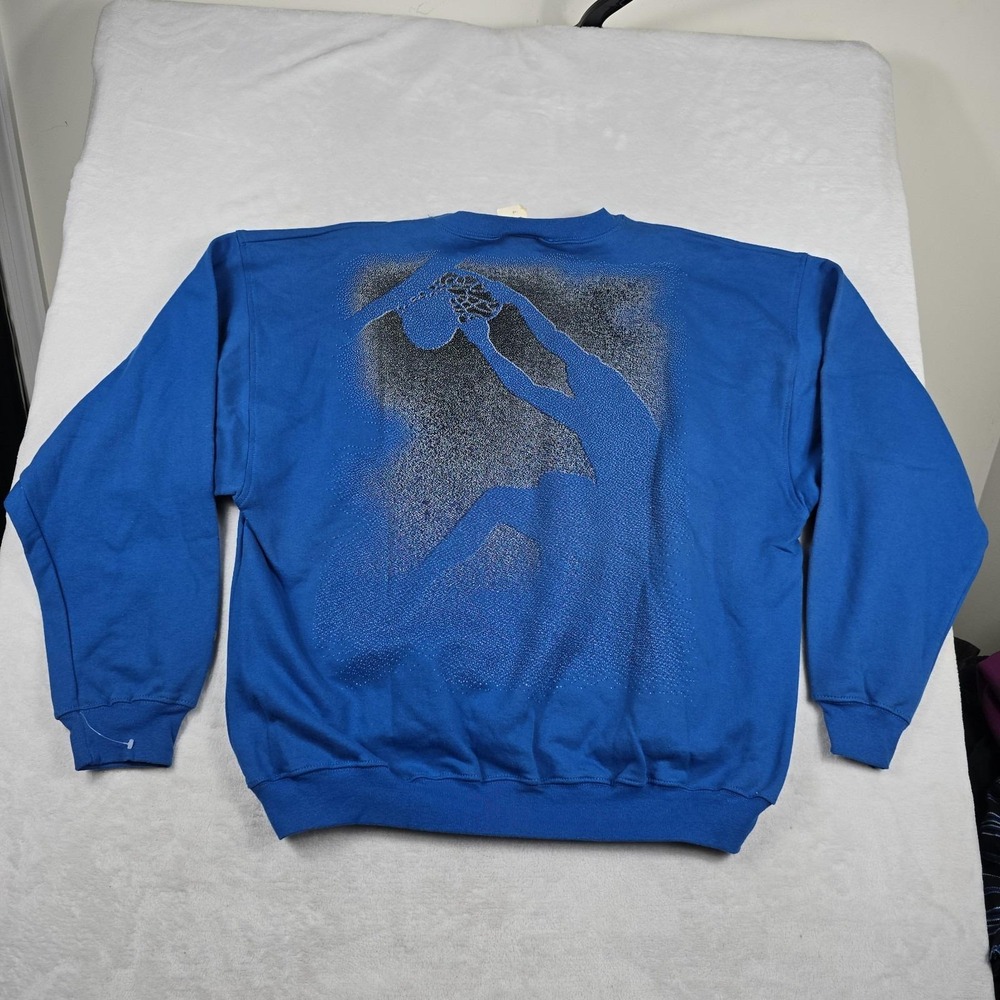 Reebok Vintage Shaq Dunk‎ #32 Men's Size Large Blue Sweatshirt New - Picture 8 of 9